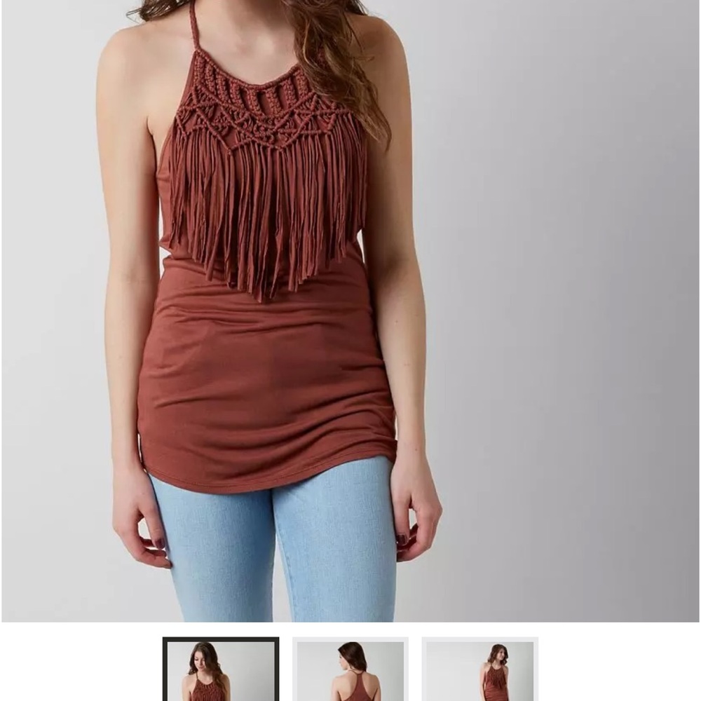 Gimmicks by BKE Navy Tank Top - Picture 7 of 7